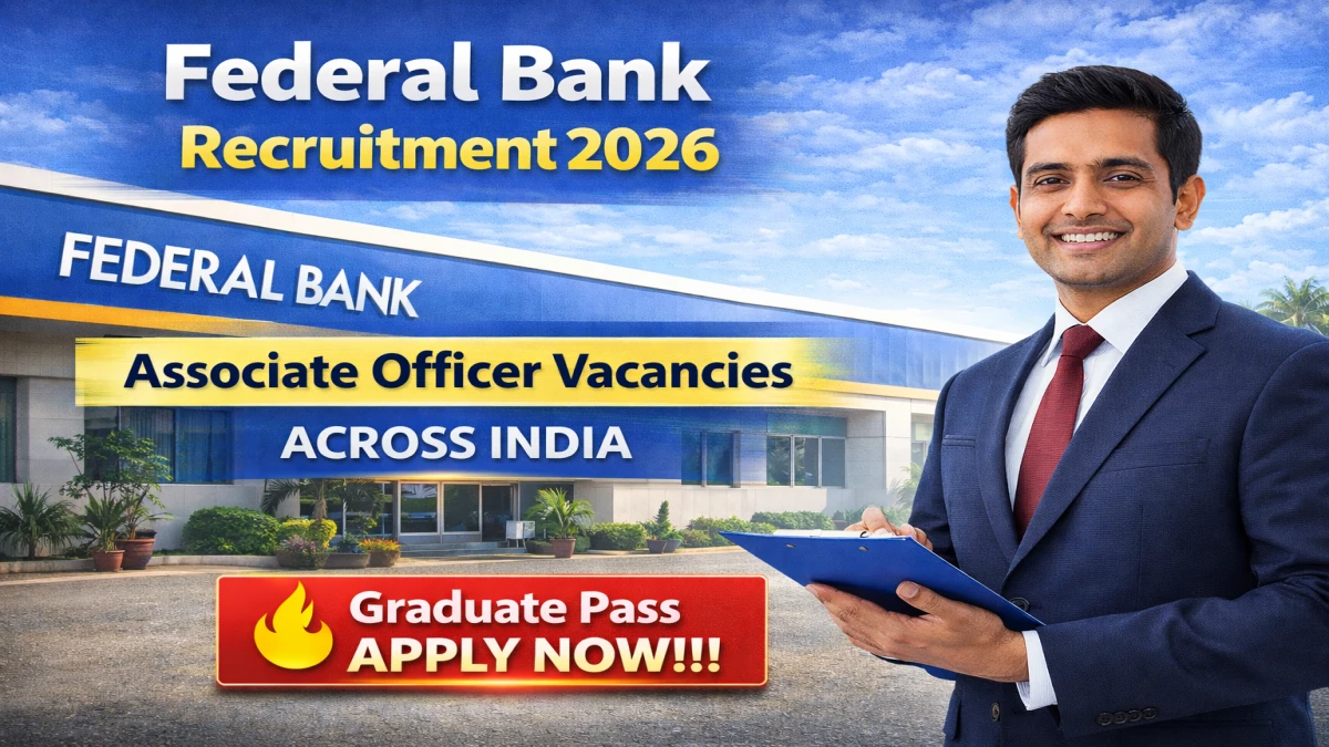 Federal Bank Associate Officer Recruitment 2026